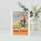 Vintage Ad Poster Briefkaart (Staand voorkant)