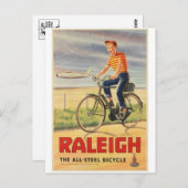 Vintage Ad Poster Briefkaart (Voorkant / Achterkant)