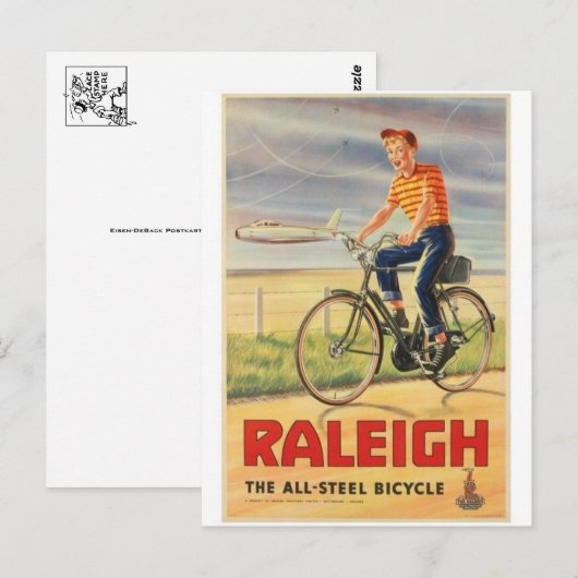 Vintage Ad Poster Briefkaart (Voorkant / Achterkant)