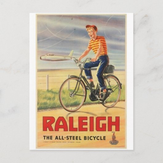 Vintage Ad Poster Briefkaart (Voorkant)