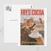 Vintage Ad Poster Briefkaart (Voorkant / Achterkant)