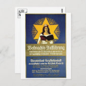 Vintage Ad Poster Briefkaart (Voorkant / Achterkant)