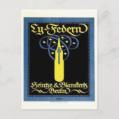 Vintage Ad Poster Briefkaart (Voorkant)