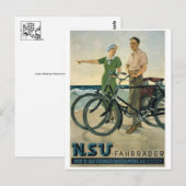 Vintage Ad Poster Briefkaart (Voorkant / Achterkant)