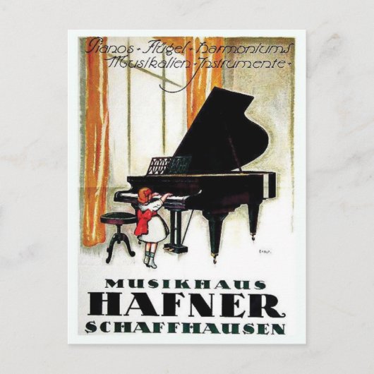 Vintage Ad Poster Briefkaart (Voorkant)