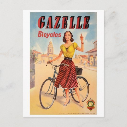 Vintage Ad Poster Briefkaart (Voorkant)