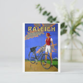 Vintage Ad Poster Briefkaart (Staand voorkant)