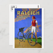 Vintage Ad Poster Briefkaart (Voorkant / Achterkant)