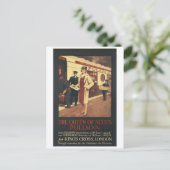 Vintage Ad Poster Briefkaart (Staand voorkant)