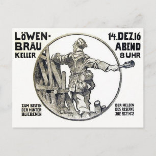 Vintage Ad Poster Briefkaart