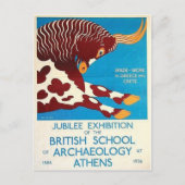 Vintage Ad Poster Briefkaart (Voorkant)