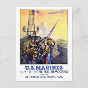 Vintage Ad Poster Briefkaart