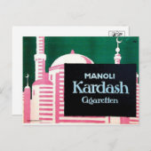 Vintage Ad Poster Briefkaart (Voorkant / Achterkant)