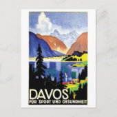 Vintage Ad Poster Briefkaart (Voorkant)