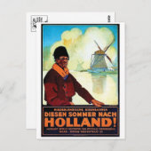 Vintage Ad Poster Briefkaart (Voorkant / Achterkant)