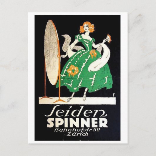 Vintage Ad Poster Briefkaart (Voorkant)