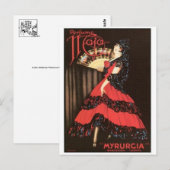 Vintage Ad Poster Briefkaart (Voorkant / Achterkant)