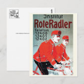 Vintage Ad Poster Briefkaart (Voorkant / Achterkant)
