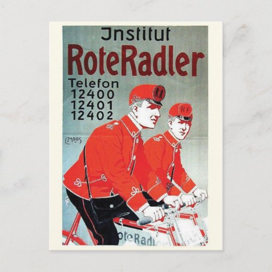 Vintage Ad Poster Briefkaart (Voorkant)