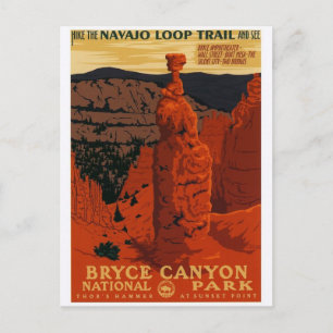 Vintage Ad Poster Briefkaart