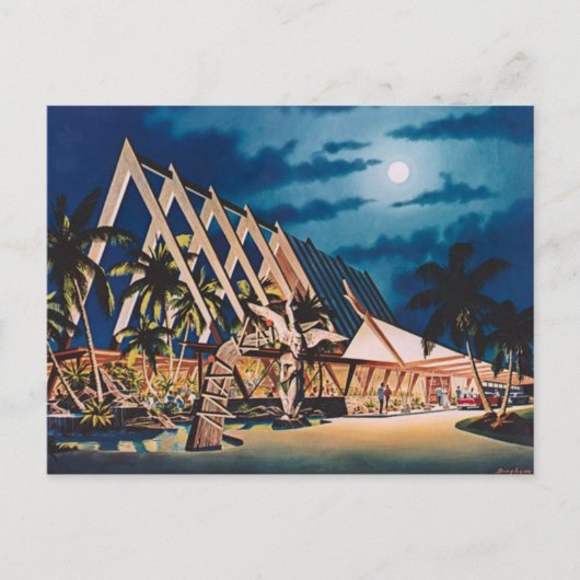 Vintage Ad Poster Briefkaart (Voorkant)