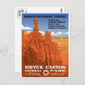 Vintage Ad Poster Briefkaart (Voorkant / Achterkant)