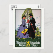 Vintage Ad Poster Briefkaart (Voorkant / Achterkant)