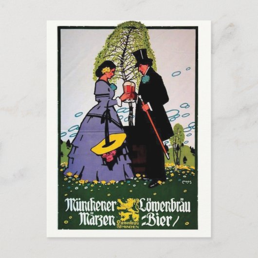 Vintage Ad Poster Briefkaart (Voorkant)