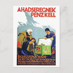 Vintage Ad Poster Briefkaart