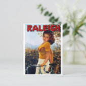 Vintage Ad Poster Briefkaart (Staand voorkant)