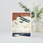 Vintage Ad Poster Briefkaart (Staand voorkant)