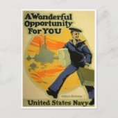 Vintage Ad Poster Briefkaart (Voorkant)