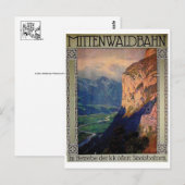 Vintage Ad Poster Briefkaart (Voorkant / Achterkant)