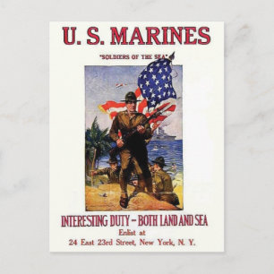 Vintage Ad Poster Briefkaart