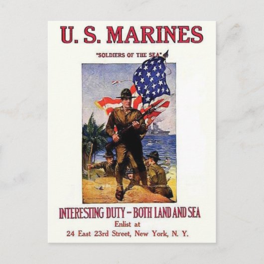 Vintage Ad Poster Briefkaart (Voorkant)