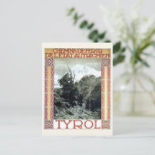 Vintage Ad Poster Briefkaart (Staand voorkant)