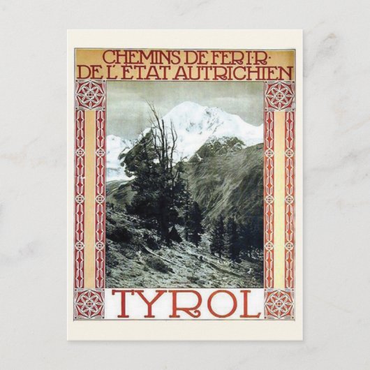 Vintage Ad Poster Briefkaart (Voorkant)