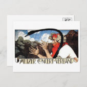 Vintage Ad Poster Briefkaart (Voorkant / Achterkant)