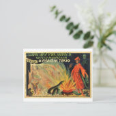 Vintage Ad Poster Briefkaart (Staand voorkant)