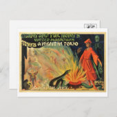 Vintage Ad Poster Briefkaart (Voorkant / Achterkant)