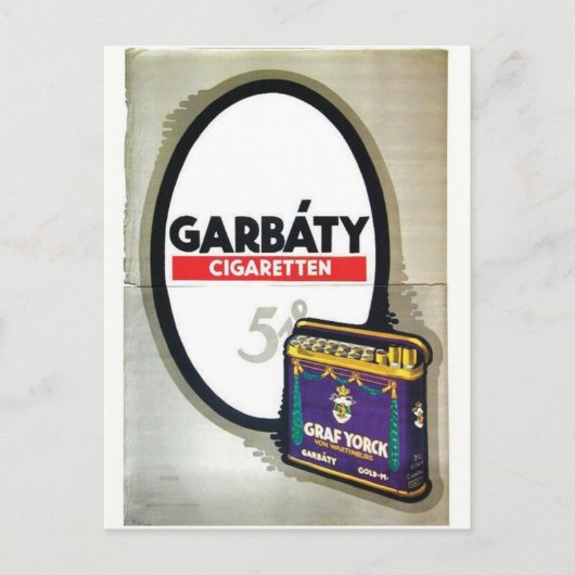 Vintage Ad Poster Briefkaart (Voorkant)