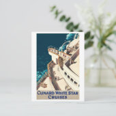 Vintage Ad Poster Briefkaart (Staand voorkant)