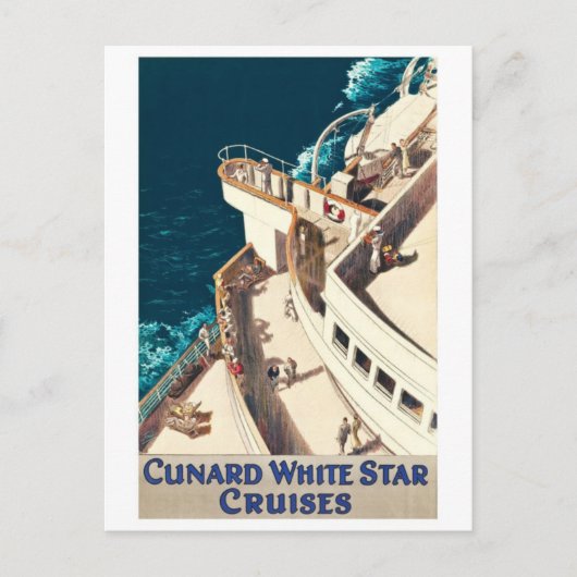 Vintage Ad Poster Briefkaart (Voorkant)