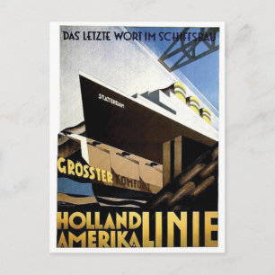 Vintage Ad Poster Briefkaart