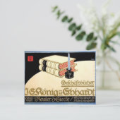 Vintage Ad Poster Briefkaart (Staand voorkant)