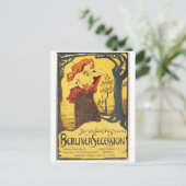 Vintage Ad Poster Briefkaart (Staand voorkant)