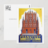 Vintage Ad Poster Briefkaart (Voorkant / Achterkant)