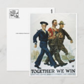 Vintage Ad Poster Briefkaart (Voorkant / Achterkant)