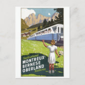 Vintage Ad Poster Briefkaart (Voorkant)