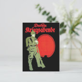 Vintage Ad Poster Briefkaart (Staand voorkant)